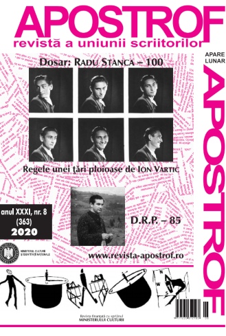 Rău și frumusețe în psalmi dantești @ Apostrof nr. 8